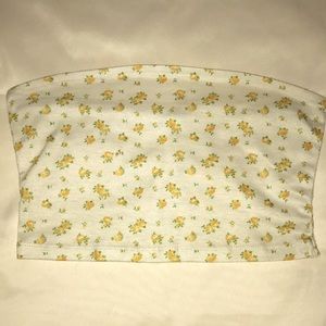 Tube top floral xs-s